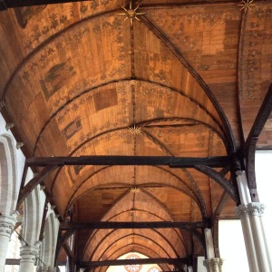 I loved the ceilings in the Old Church!